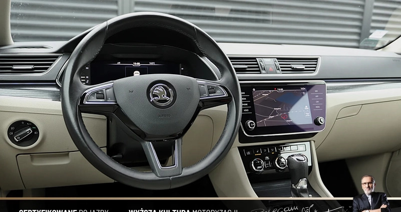 Skoda Superb cena 82899 przebieg: 189998, rok produkcji 2019 z Suchedniów małe 704